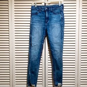 American Eagle High Rise Crop Jeans